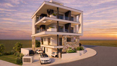 Двухкомнатная квартира в центре Айя-Напы