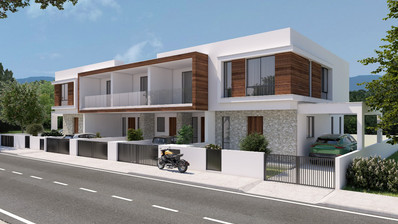 Modern Three Bedroom Townhouse for Sale in Kiti
