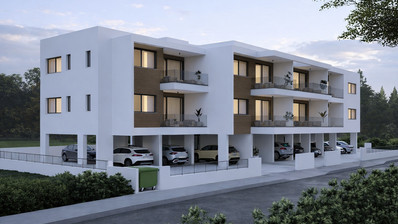 Top Floor 2 Bedroom Apartment in Geroskipou Area