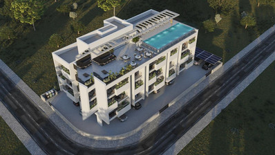 Современная однокомнатная квартира в Красе