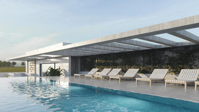 Современная однокомнатная квартира в Красе