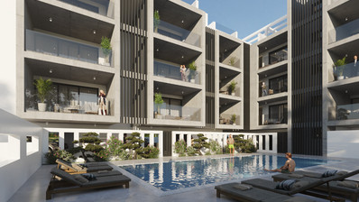 Modern Two Bedroom Apartment in Aradippou