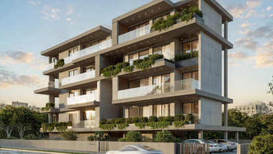 Modern 2 Bedroom 3rd Floor Apartment in Vibrant Kato Paphos