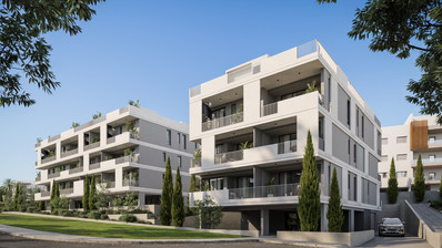 Modern One Bedroom 2nd Floor Apartment in Quiet Agios Athanasios