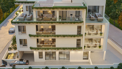 Two Bedroom Top Floor Apartment in Paphos Town