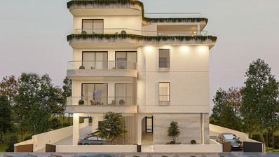 Top Floor 1 Bed Apartment in Paphos Town