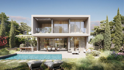 Просторная вилла с 6 спальнями в Корал-Бей  Вилла с видом на море