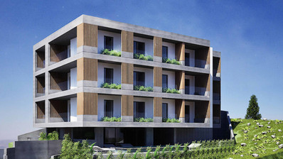 Top Floor Sea View Apartment in Geroskipou Village