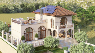 Modern 4 Bed Villa with Pool and Sea View in Aphrodite Hills