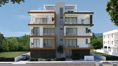 2 Bedroom Apartment with Private Roof Garden in Aradippou