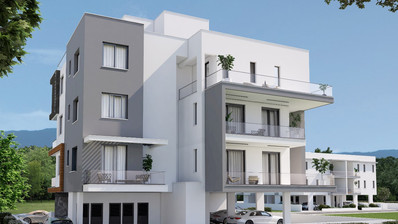 2 Bedroom Apartment with Private Roof Garden in Aradippou