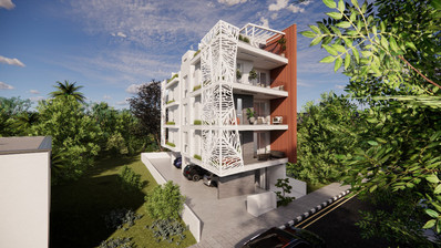 Пентхаус с 2 спальнями и частным садом на крыше