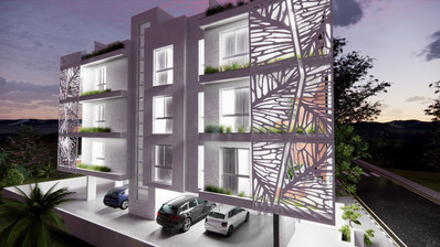 Пентхаус с 1 спальней и частным садом на крыше