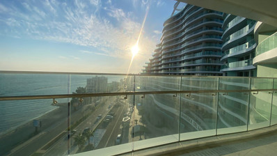 Seafront Potamos Germasogeia Apartment with Sea View