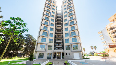 Seafront 7th Floor Apartment in Agios Tychonas with Sea View