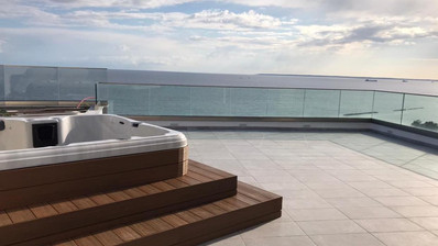 Penthouse Apartment with Sea View in Agios Tychonas