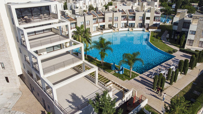 Modern 3rd Floor Studio Apartment in Mouttagiaka