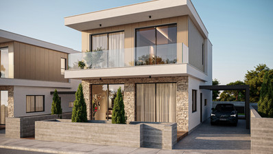 Modern Detached Villa with Sea View in Konia