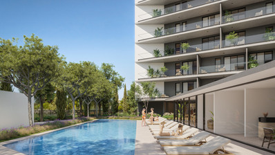 One Bedroom 4th Floor Apartment with Pool and Gym Kato Polemidia