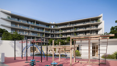 3 Bedroom Top Floor Apartment with Pool and Gym Kato Polemidia