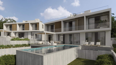 Detached Villa in Peaceful Konia with Sea View