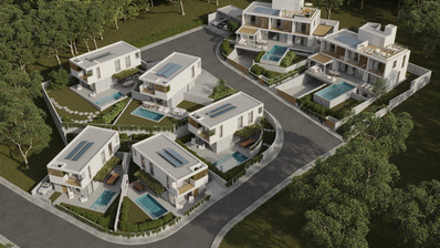 Detached Villa in Peaceful Konia with Sea View