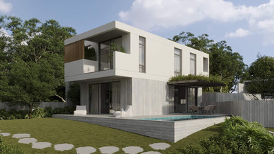 Detached 3 Bed Villa in Peaceful Konia with Sea View