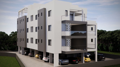 Two Bedroom Third Floor Apartment in Aradippou