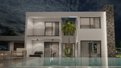 Modern Detached Villa Chloraka Four Bedrooms Sea View