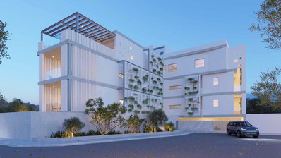 Пентхаус с 3 спальнями в оживлённом центре города Пафос