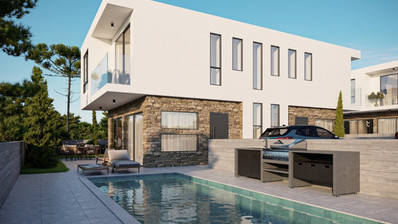 Modern Detached Villa with Pool in Peaceful Kissonerga