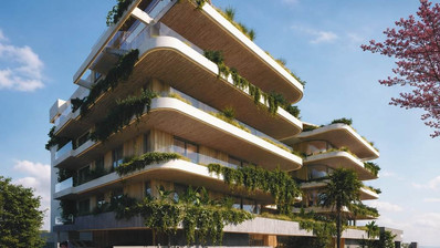 Modern One Bedroom 3rd Floor Apartment with Gym in Mesa Geitonia