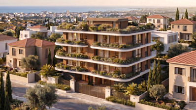 Modern Two Bedroom Apartment in Agios Athanasios Community