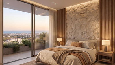Modern 1 Bed 2nd Floor Apartment with Pool and Gym in Agios Athanasios
