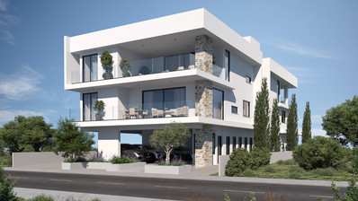 Modern Penthouse Apartment in Vibrant Oroklini Village