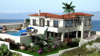 Detached 5 Bed Villa with Pool in Peaceful Neo Chorio