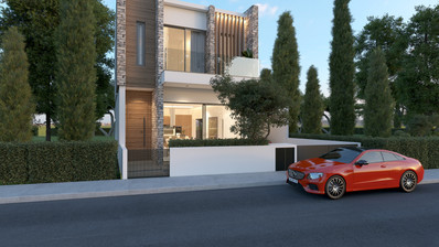 Modern 3 Bed Detached Villa for in Vibrant Geroskipou