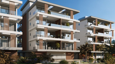 Modern 3 Bed Penthouse Apartment with Roof Garden in Kato Polemidia