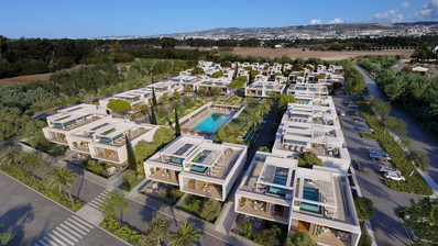 Современная вилла с 4 спальнями, бассейном и тренажерным залом