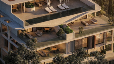 Modern 3 Bedroom Penthouse with Private Pool