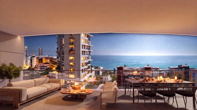 3 Bed Top Floor Sea View Apartment in Amathus Area