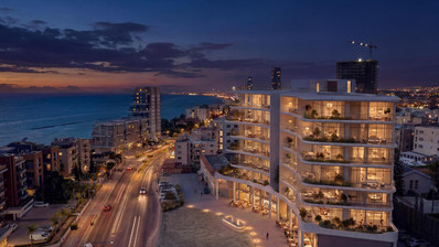 2 Bed Top Floor Amathus Apartment with Sea View