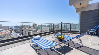 Modern Furnished 3 Bedroom Sea View Larnaca Apartment