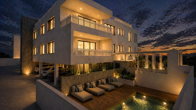 Top Floor One Bedroom Apartment in Sunny Kissonerga
