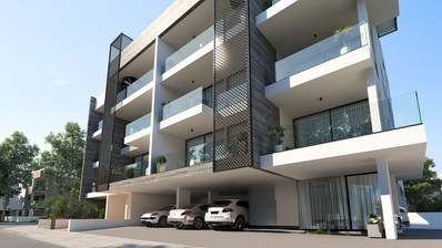 One Bedroom 3rd Floor Apartment with Private Roof Garden in Aradippou