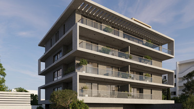 Modern Two Bedroom Apartment in Central Germasogeia
