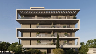 Modern One Bedroom Apartment with Pool in Germasogeia