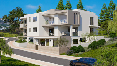 1-Bed Top Floor Apartment in Mesogi, Off Plan