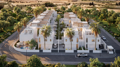 Modern Link-Detached Villa with Three Bedrooms Oroklini