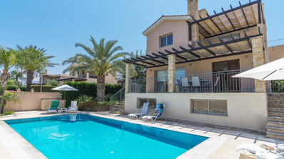 Seafront 4-Bedroom Villa in Polis with Private Pool